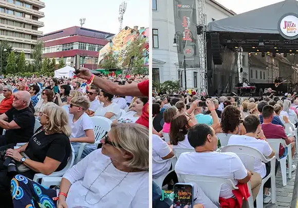 Concert Sharrie Williams Piața Sf Ioan 2025 - foto Florin Ghioca